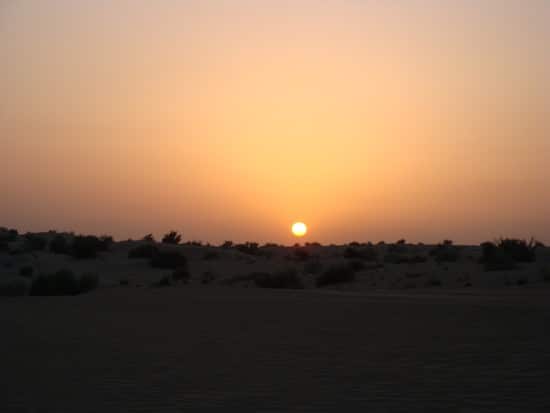 Passeio deserto de Dubai