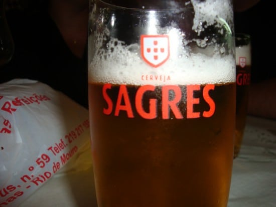Adoro as cervejas portuguesas