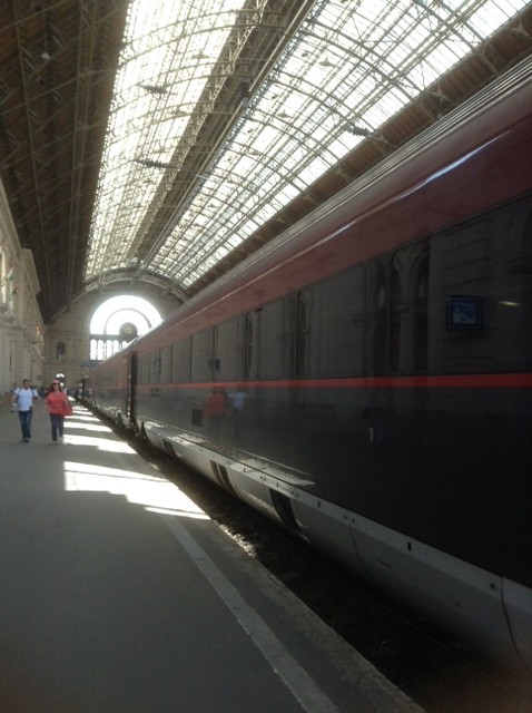 Trem Budapeste para Viena