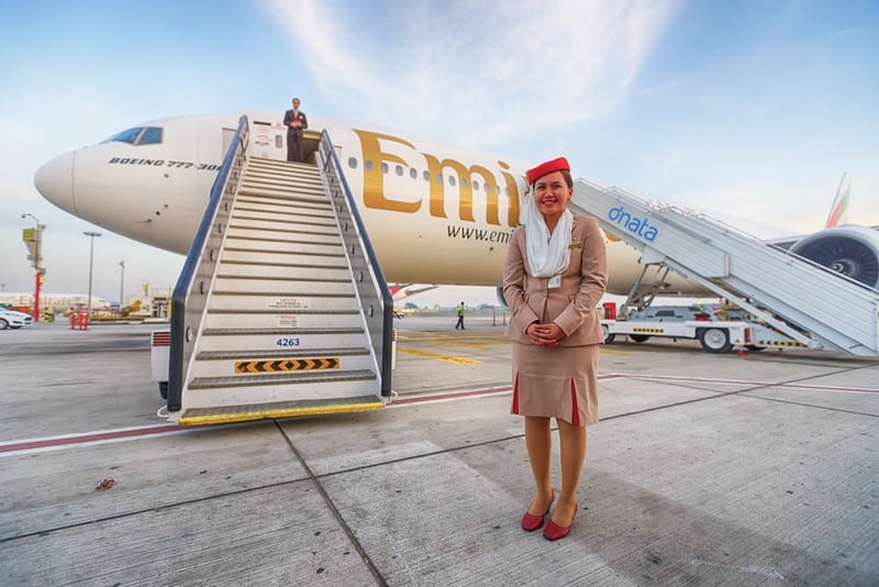 voar com a emirates para a tailândia