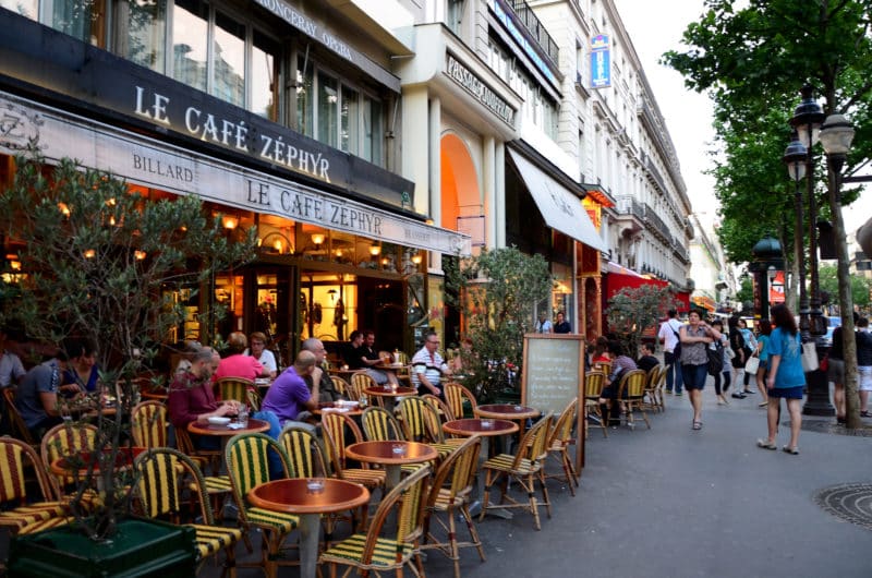 ruas para fazer compras em Paris Boulevard Montmartre