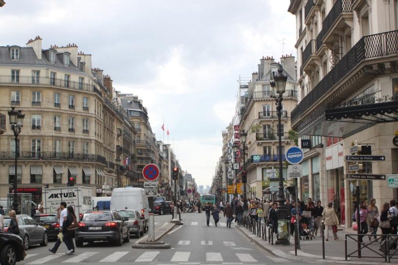 ruas para fazer compras em Paris Rua de Rivoli