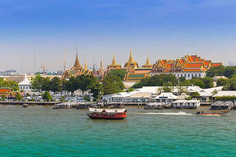 passeio barco Rio Chao Phraya bangkok